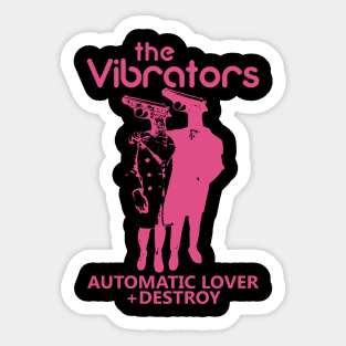 the vibrators band Poster Sticker